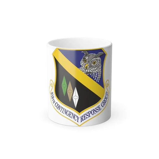 818th Contingency Response Group (U.S. Air Force) Color Changing Coffee Mug 11oz - Go Mug Yourself