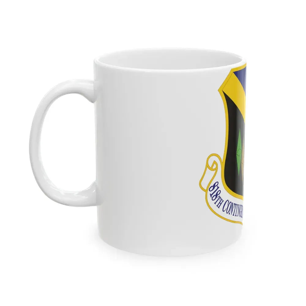 818th Contingency Response Group (U.S. Air Force) White Coffee Mug - Go Mug Yourself