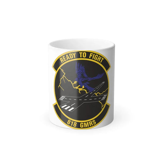 818th Global Mobility Readiness Squadron (U.S. Air Force) Color Changing Coffee Mug 11oz - Go Mug Yourself