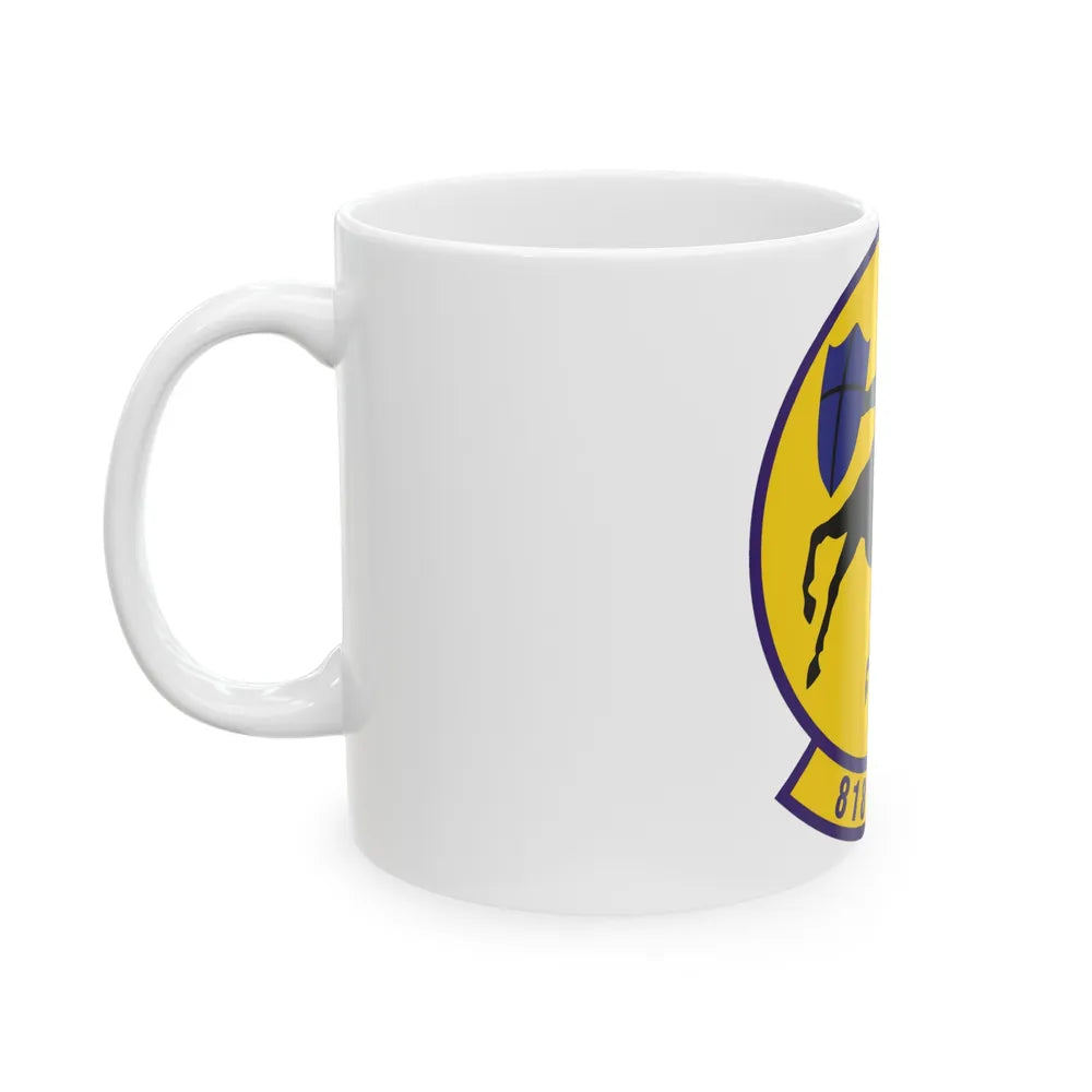 818th Global Mobility Squadron (U.S. Air Force) White Coffee Mug-Go Mug Yourself