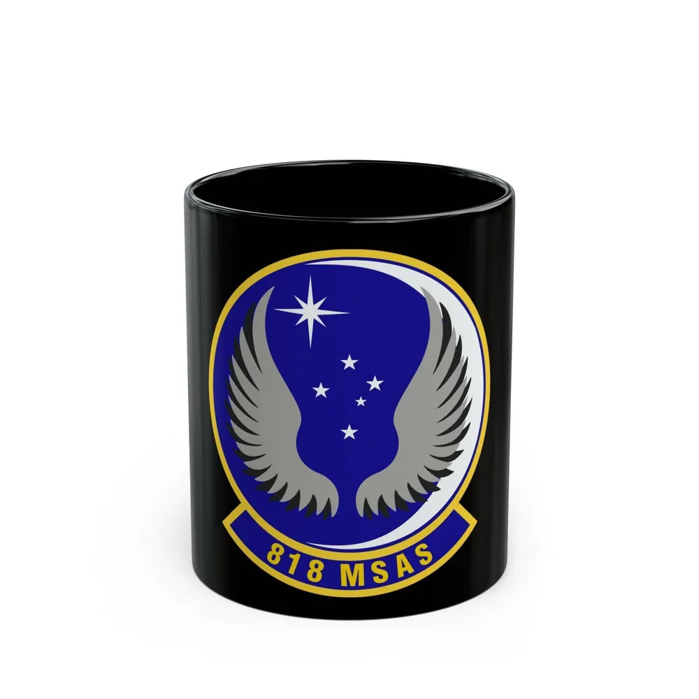 818th Mobility Support Advisory Squadron (U.S. Air Force) Black Coffee Mug-11oz-Go Mug Yourself