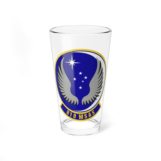 818th Mobility Support Advisory Squadron (U.S. Air Force) Pint Glass 16oz 16oz - Go Mug Yourself