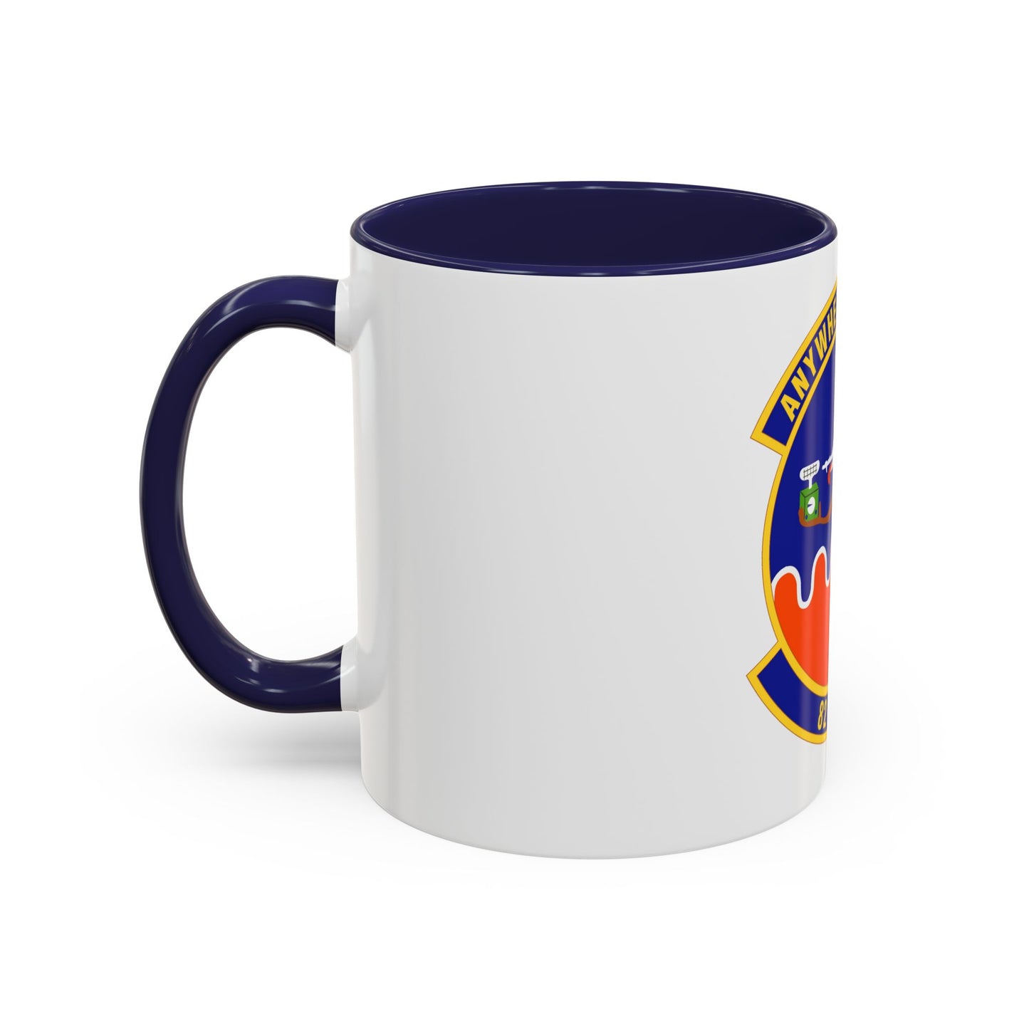 82d Expeditionary Air Support Operations Squadron (U.S. Air Force) Accent Coffee Mug