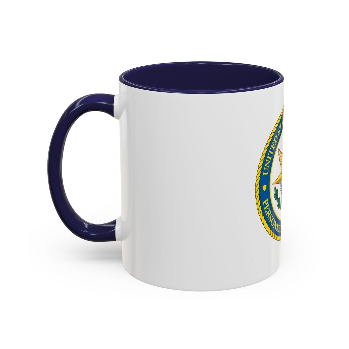 USCG Personnel Service Center (U.S. Coast Guard) Accent Coffee Mug