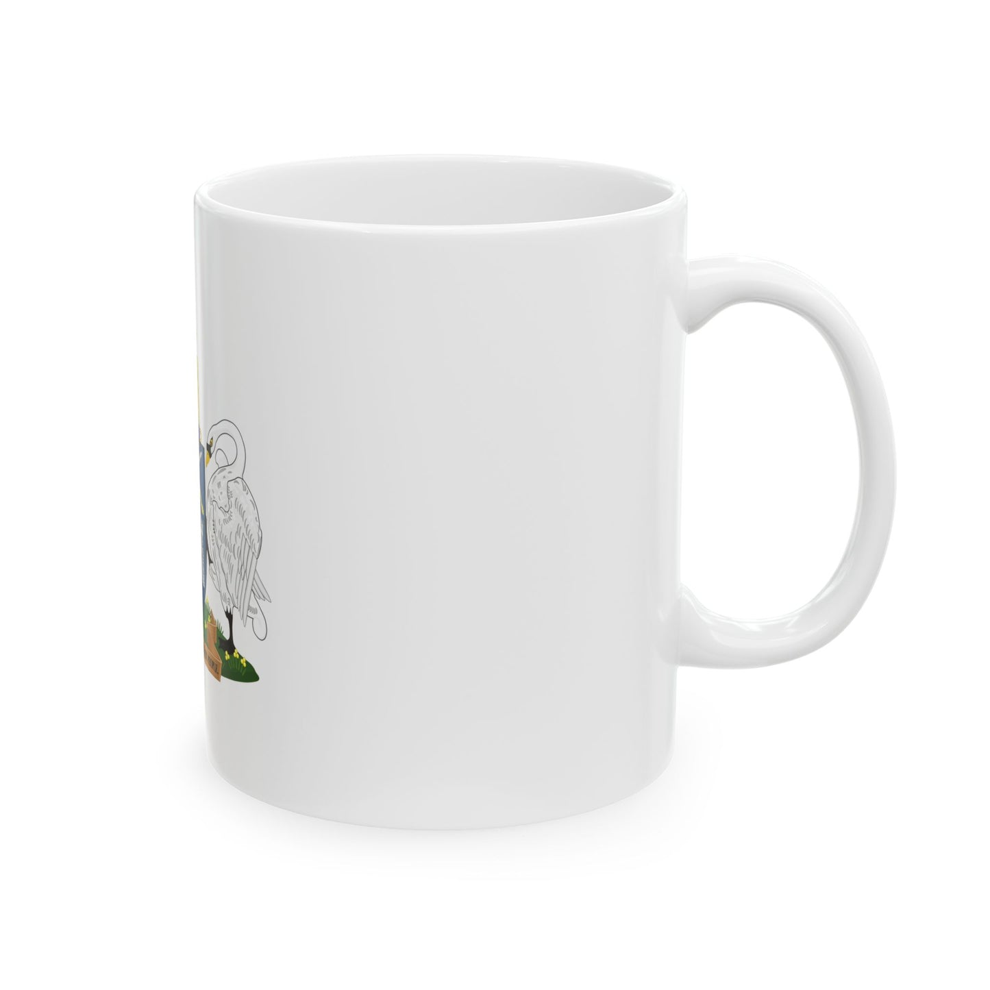 Coat of Arms of the Australian Capital Territory - White Coffee Mug
