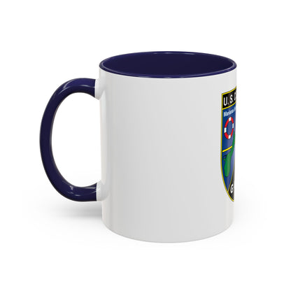 USCG Marianas Sect MSO Guam (U.S. Coast Guard) Accent Coffee Mug