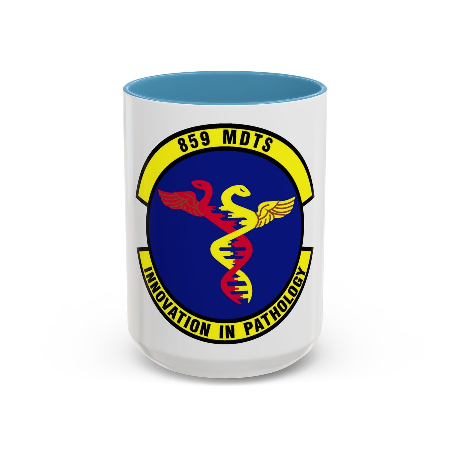 859th Diagnostics and Therapeutics Squadron (U.S. Air Force) Accent Coffee Mug