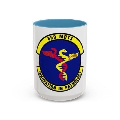 859th Diagnostics and Therapeutics Squadron (U.S. Air Force) Accent Coffee Mug