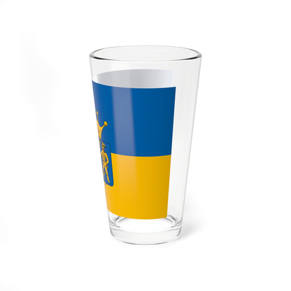 Flag of Nemesbod (Hungary) Pint Glass 16oz