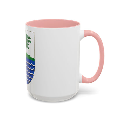 Coat of Arms of the Portuguese and Spanish Guinea - Accent Coffee Mug