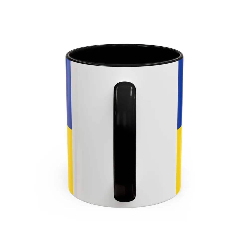 Flag of Donnersbergkreis Germany - Accent Coffee Mug-Go Mug Yourself