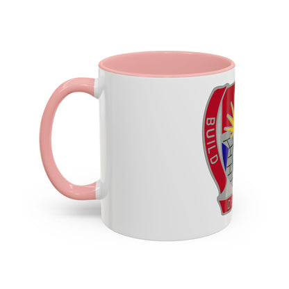 204 Engineer Battalion (U.S. Army) Accent Coffee Mug