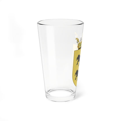 Escudo del Marquesado de Bariñas (Spain) (Coat of Arms) Pint Glass 16oz
