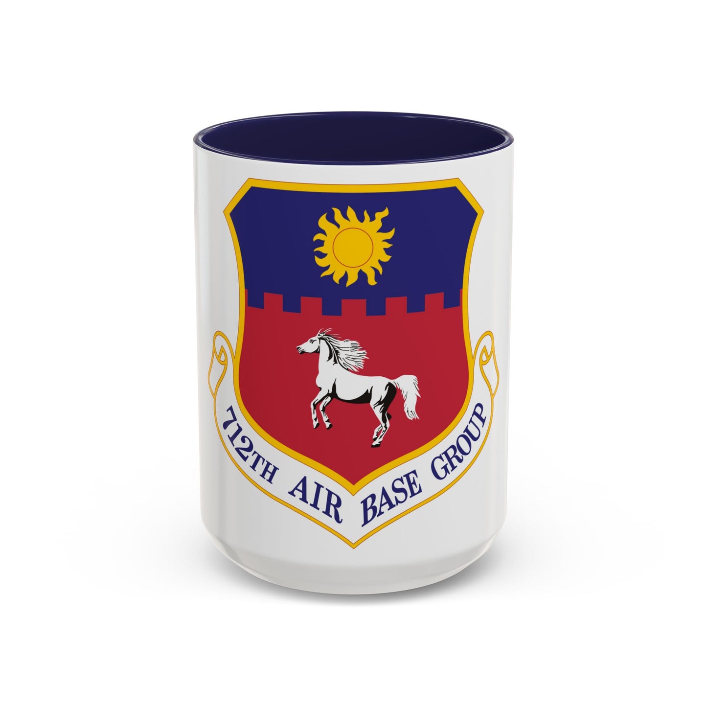 712th Air Base Group (U.S. Air Force) Accent Coffee Mug