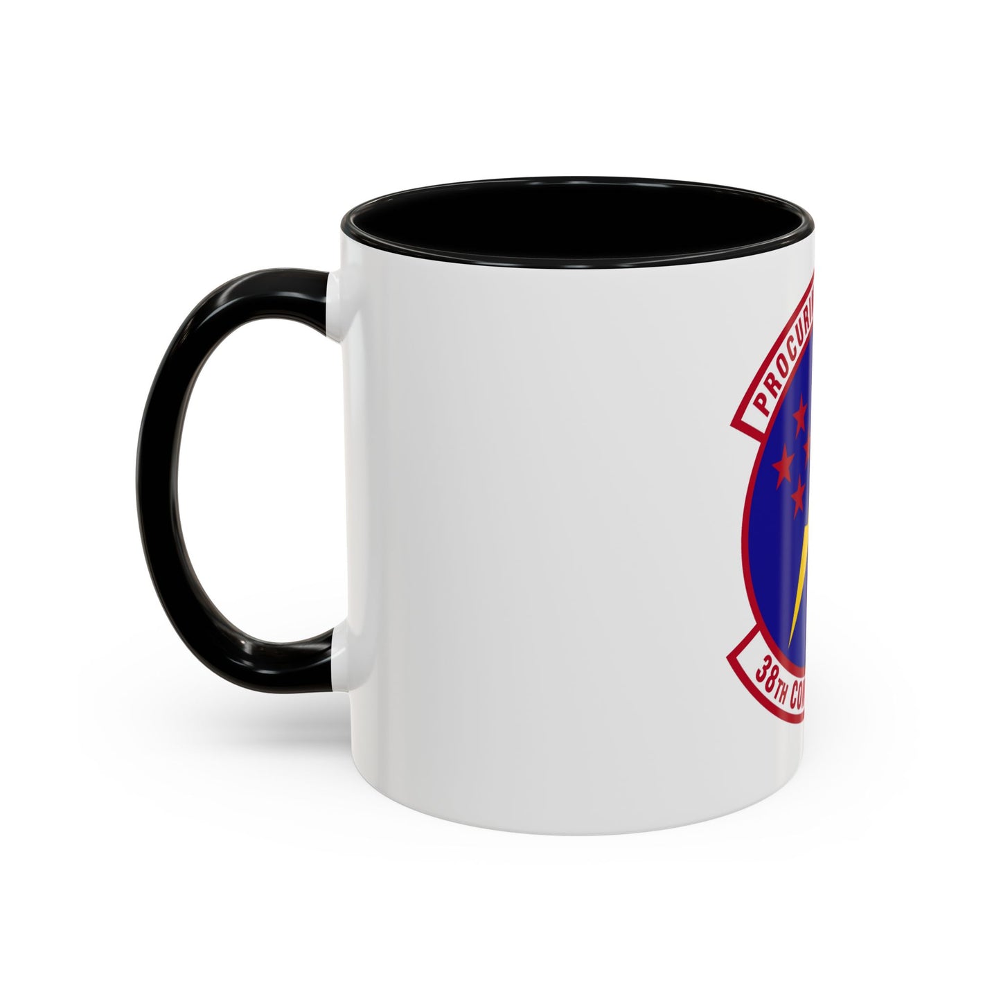 38th Contracting Squadron (U.S. Air Force) Accent Coffee Mug
