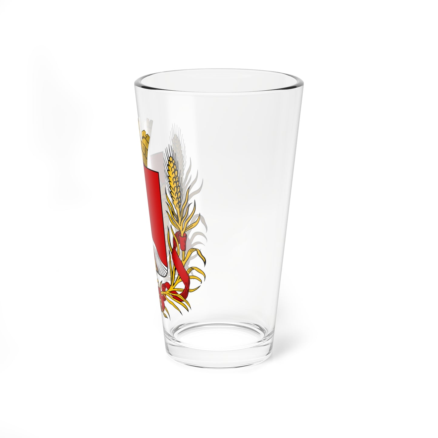 Coat of arms of Voronezh 1881 (Russia) (Coat of Arms) Pint Glass 16oz