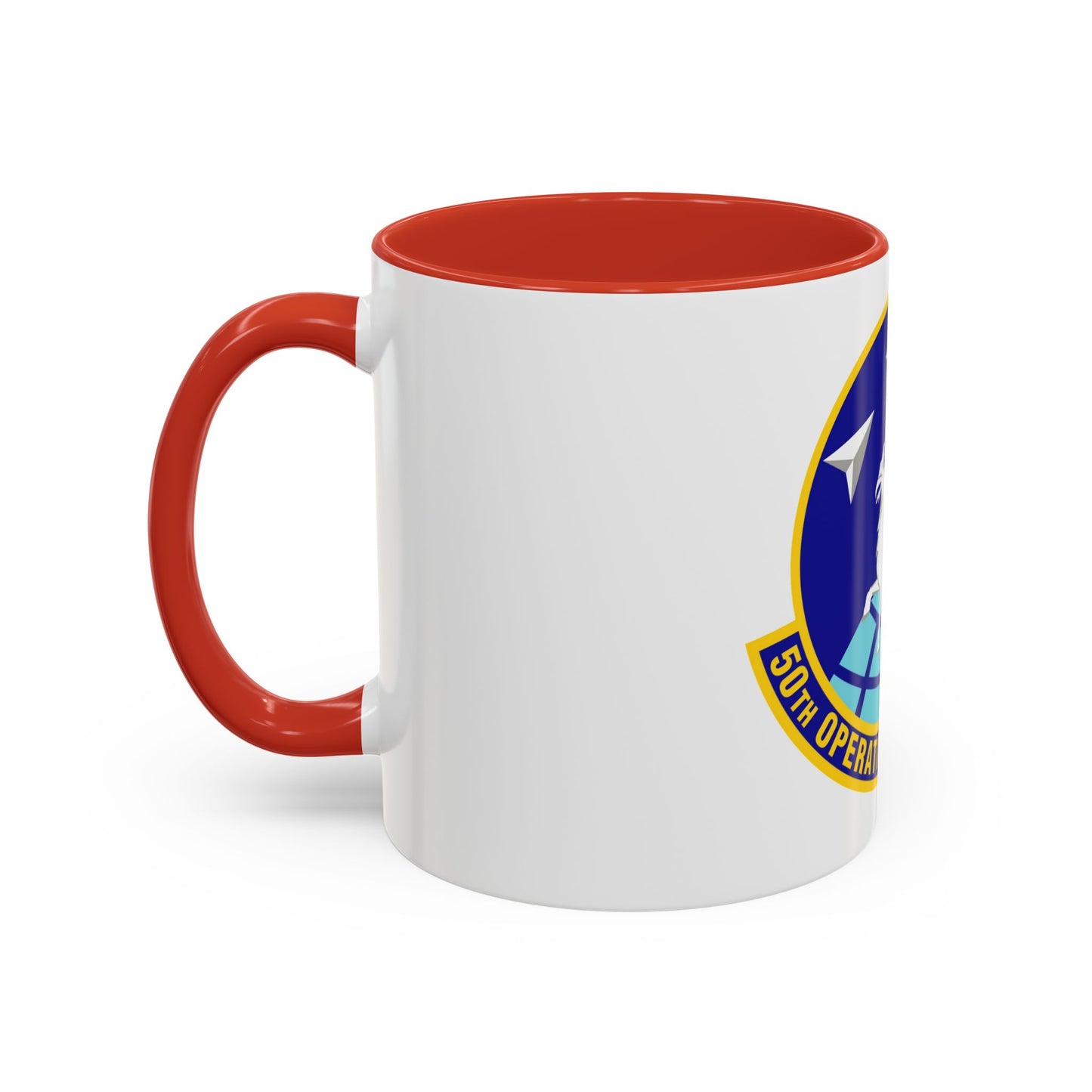 50th Operations Support Squadron (U.S. Air Force) Accent Coffee Mug