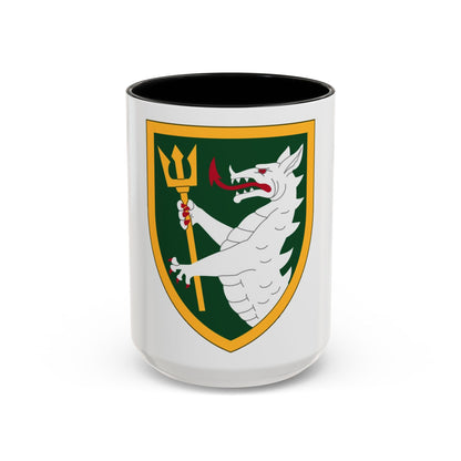 108 Armored Cavalry Regiment (U.S. Army) Accent Coffee Mug