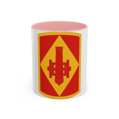 75th Field Artillery Brigade (U.S. Army) Accent Coffee Mug