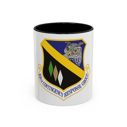 818th Contingency Response Group (U.S. Air Force) Accent Coffee Mug