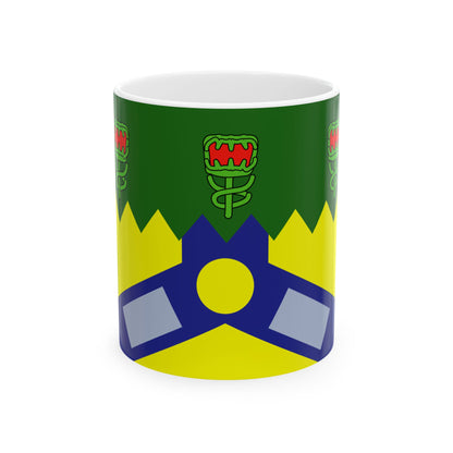 Flag of the City of Launceston Australia - White Coffee Mug