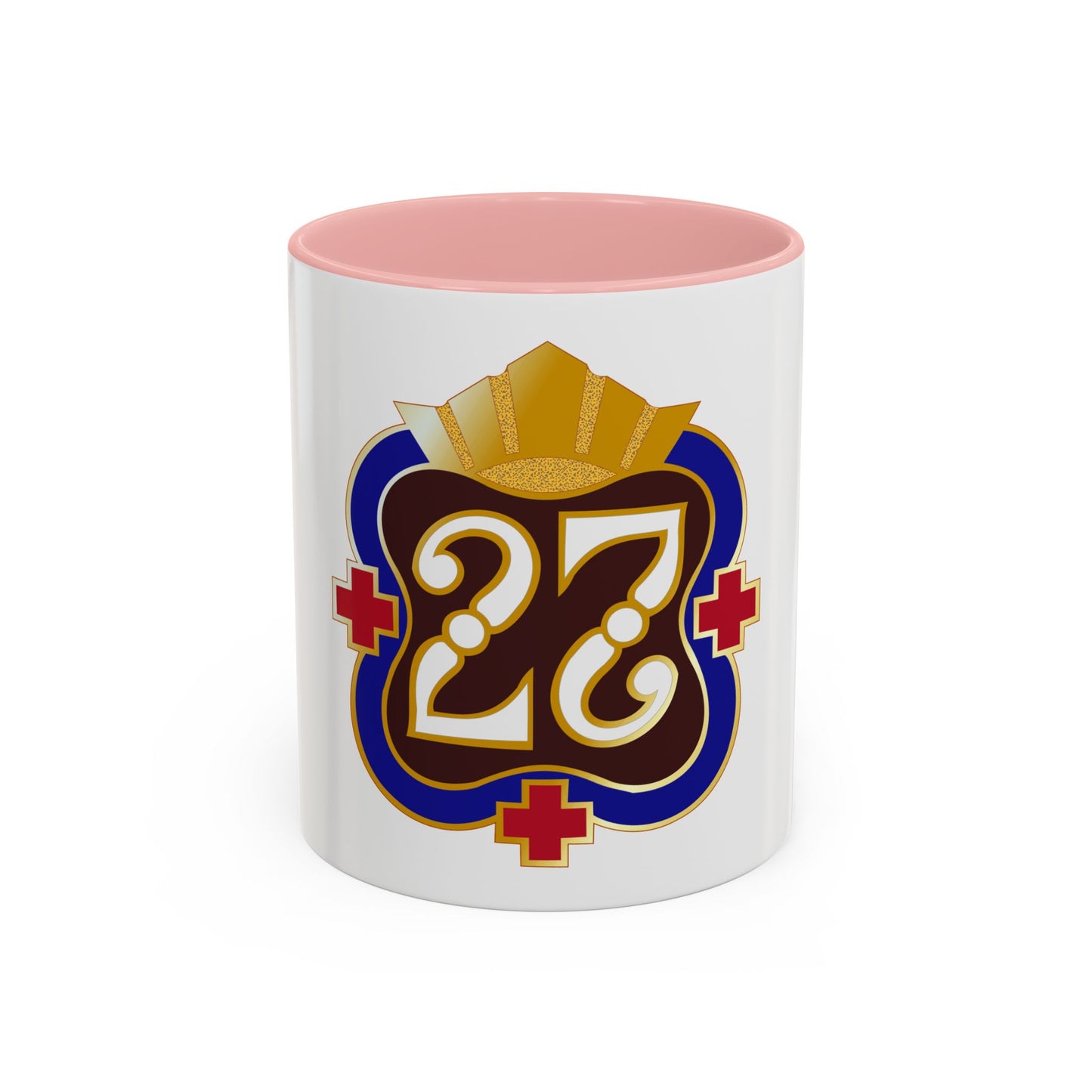 27 Surgical Hospital (U.S. Army) Accent Coffee Mug