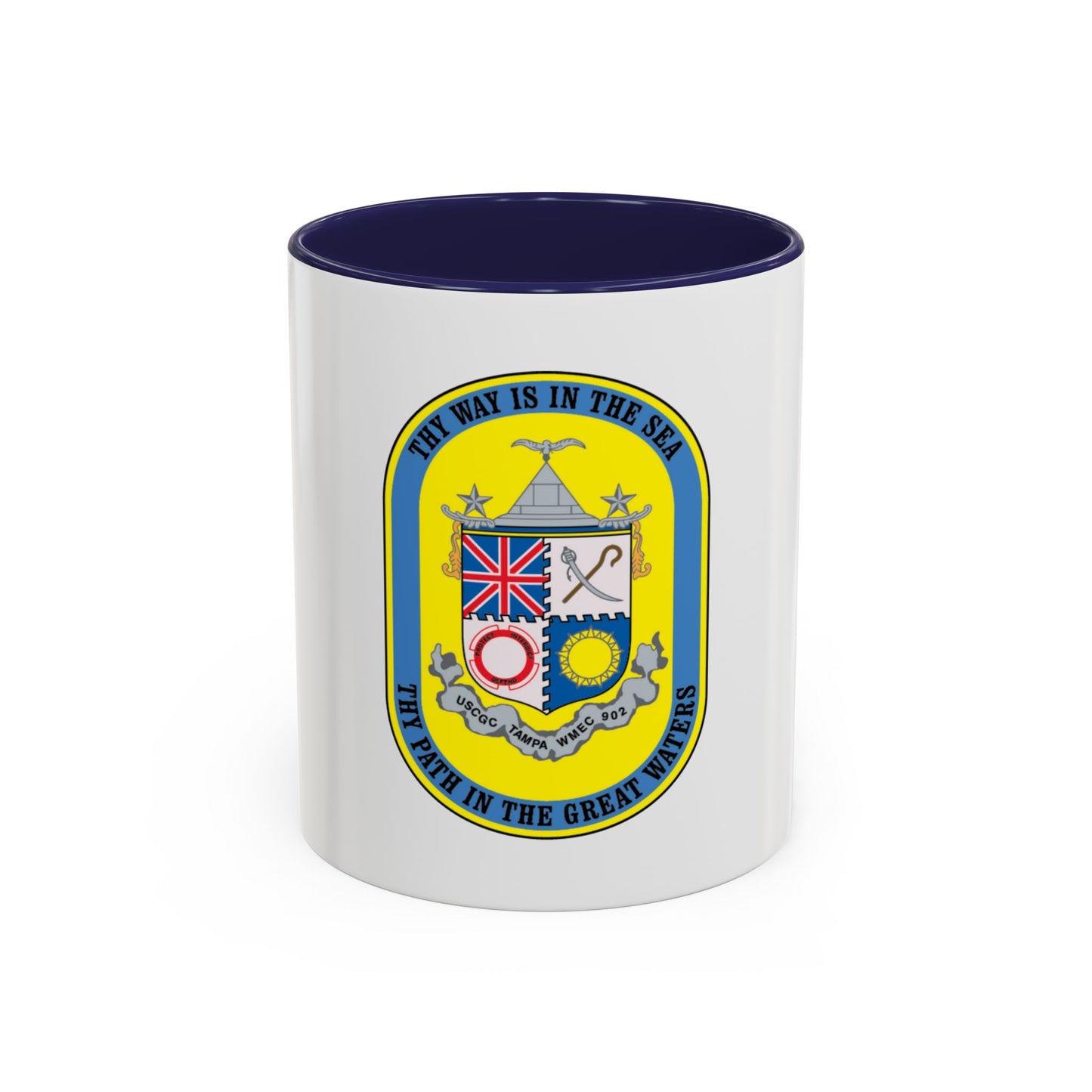 USCGC Tampa WMEC 902 (U.S. Coast Guard) Accent Coffee Mug