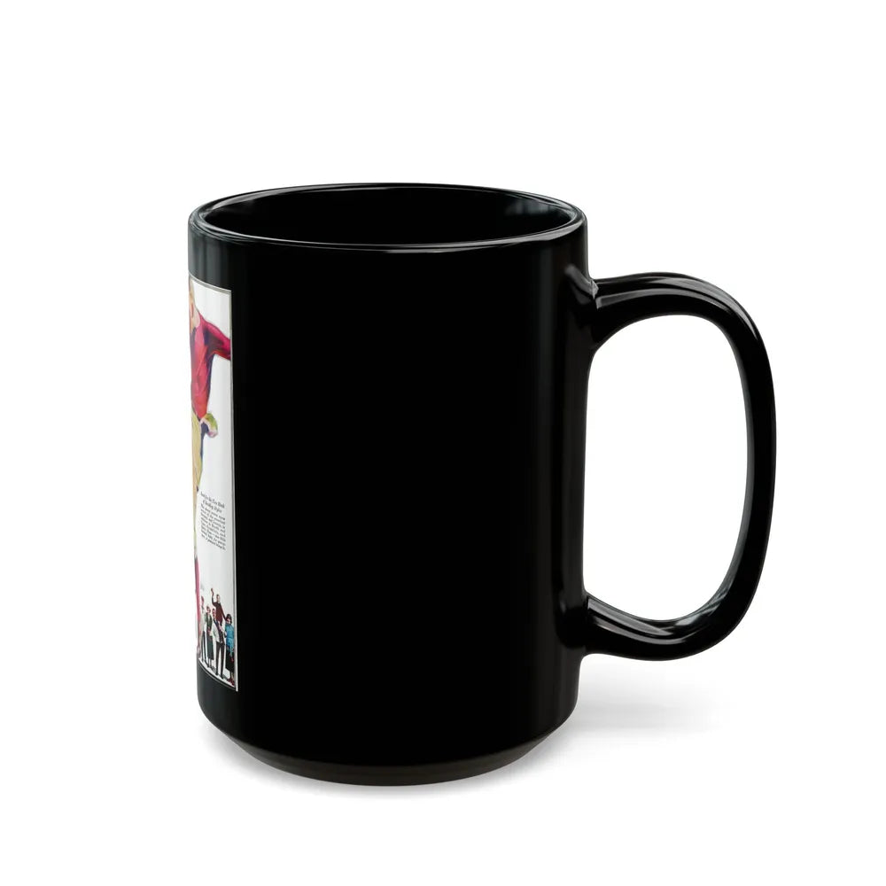 Bradley advertisement - Black Coffee Mug-Go Mug Yourself