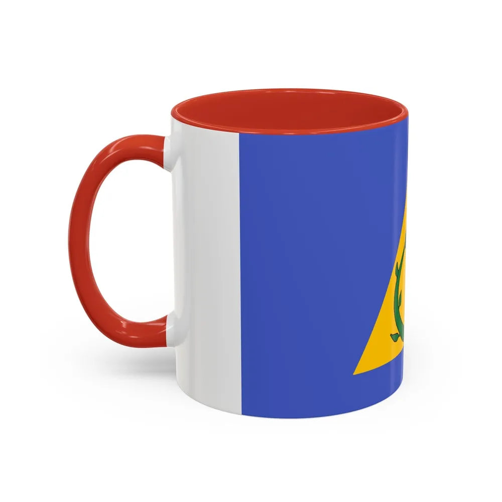 Flag of Kayangel Palau - Accent Coffee Mug-Go Mug Yourself