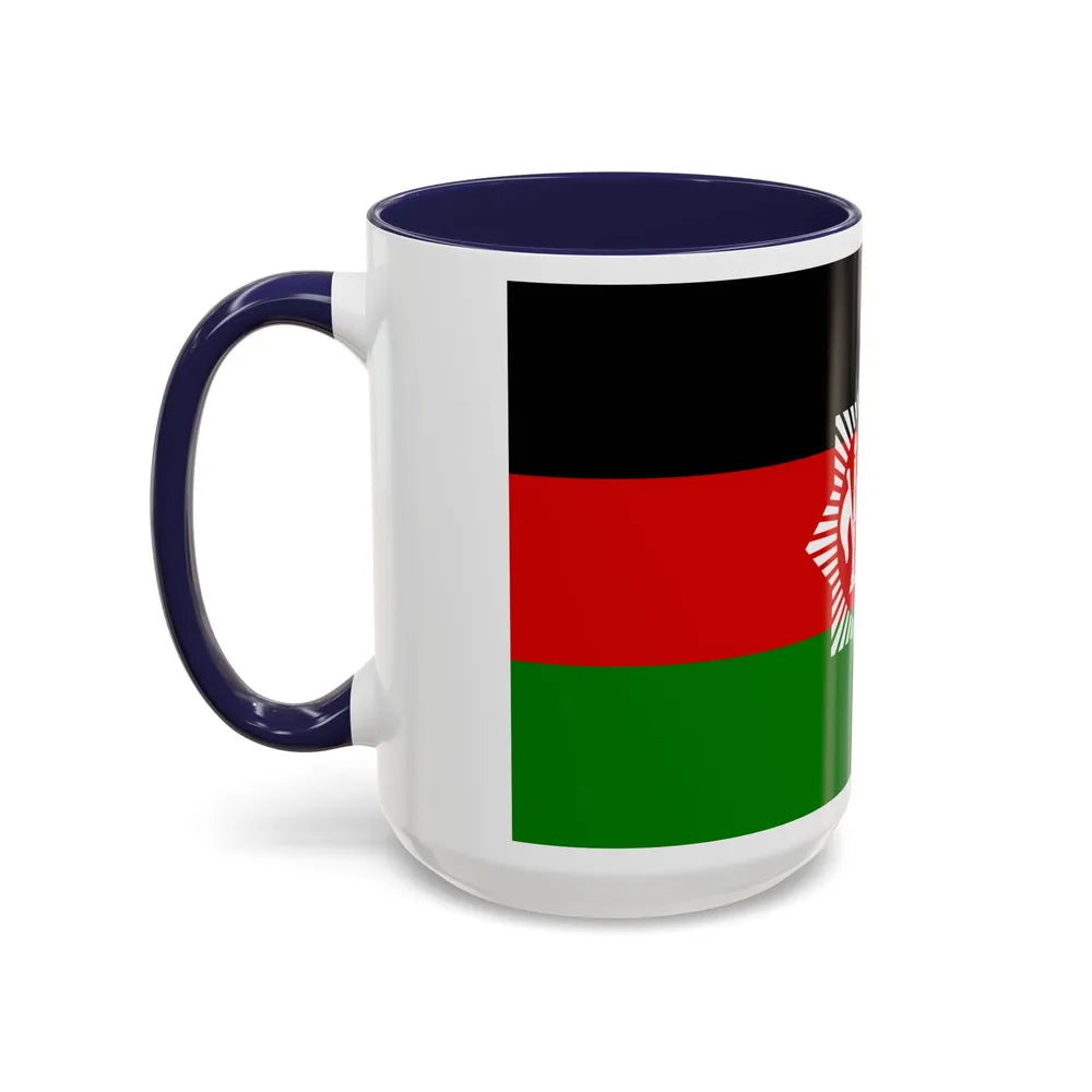 Flag of Afghanistan 1928 - Accent Coffee Mug-Go Mug Yourself