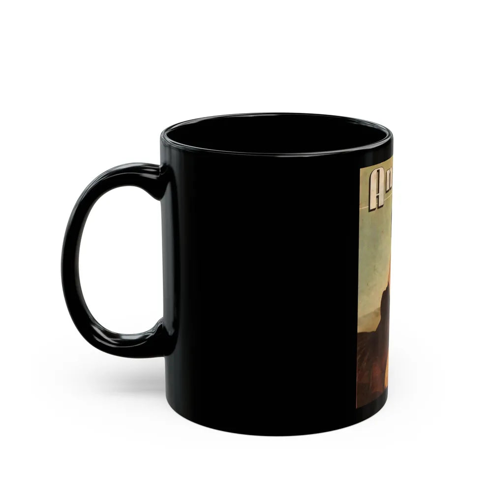 Faith Domergue #125 - Mag. Cover (Vintage Female Icon) Black Coffee Mug-Go Mug Yourself