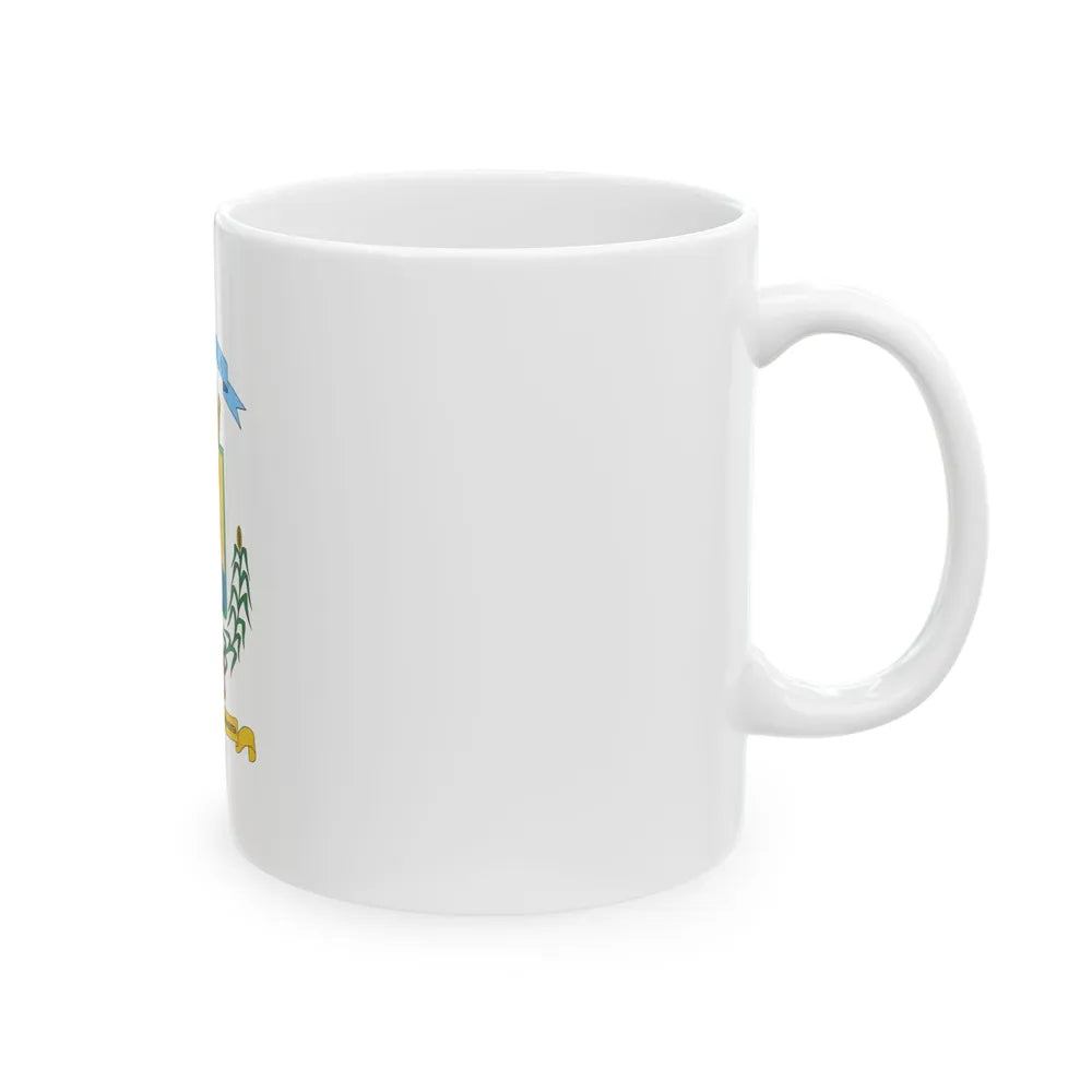 Flag of Alajuela Province Costa Rica - White Coffee Mug-Go Mug Yourself