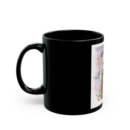 Coty Muse perfume advertisement, 1948 - Black Coffee Mug-Go Mug Yourself