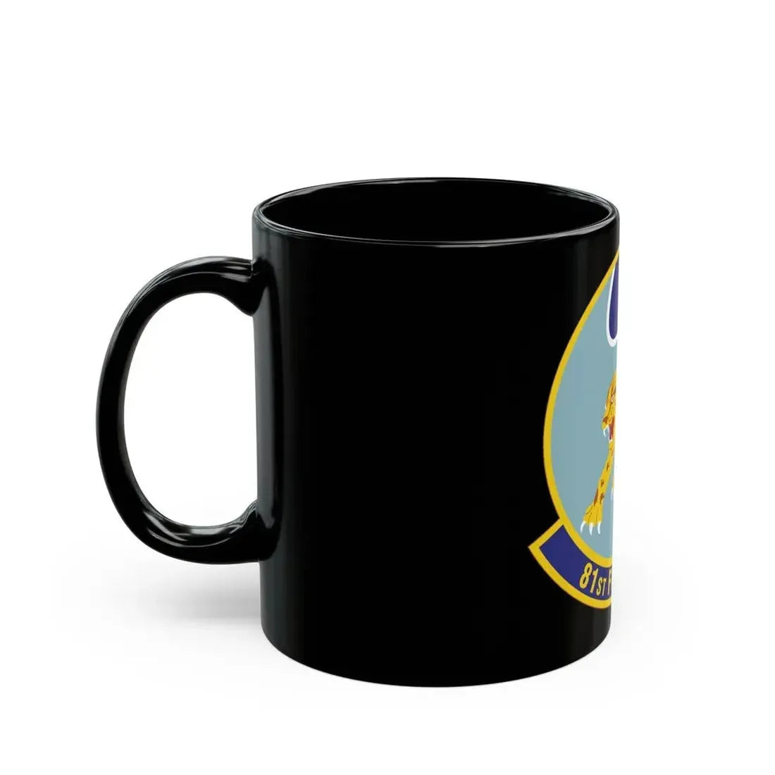 81st Fighter Squadron (U.S. Air Force) Black Coffee Mug - Go Mug Yourself