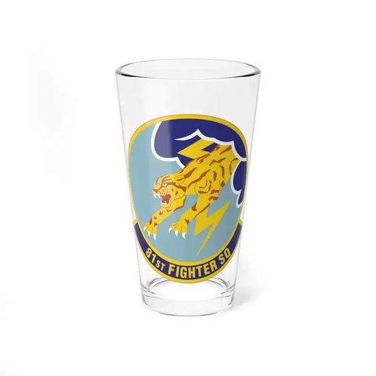81st Fighter Squadron (U.S. Air Force) Pint Glass 16oz 16oz - Go Mug Yourself