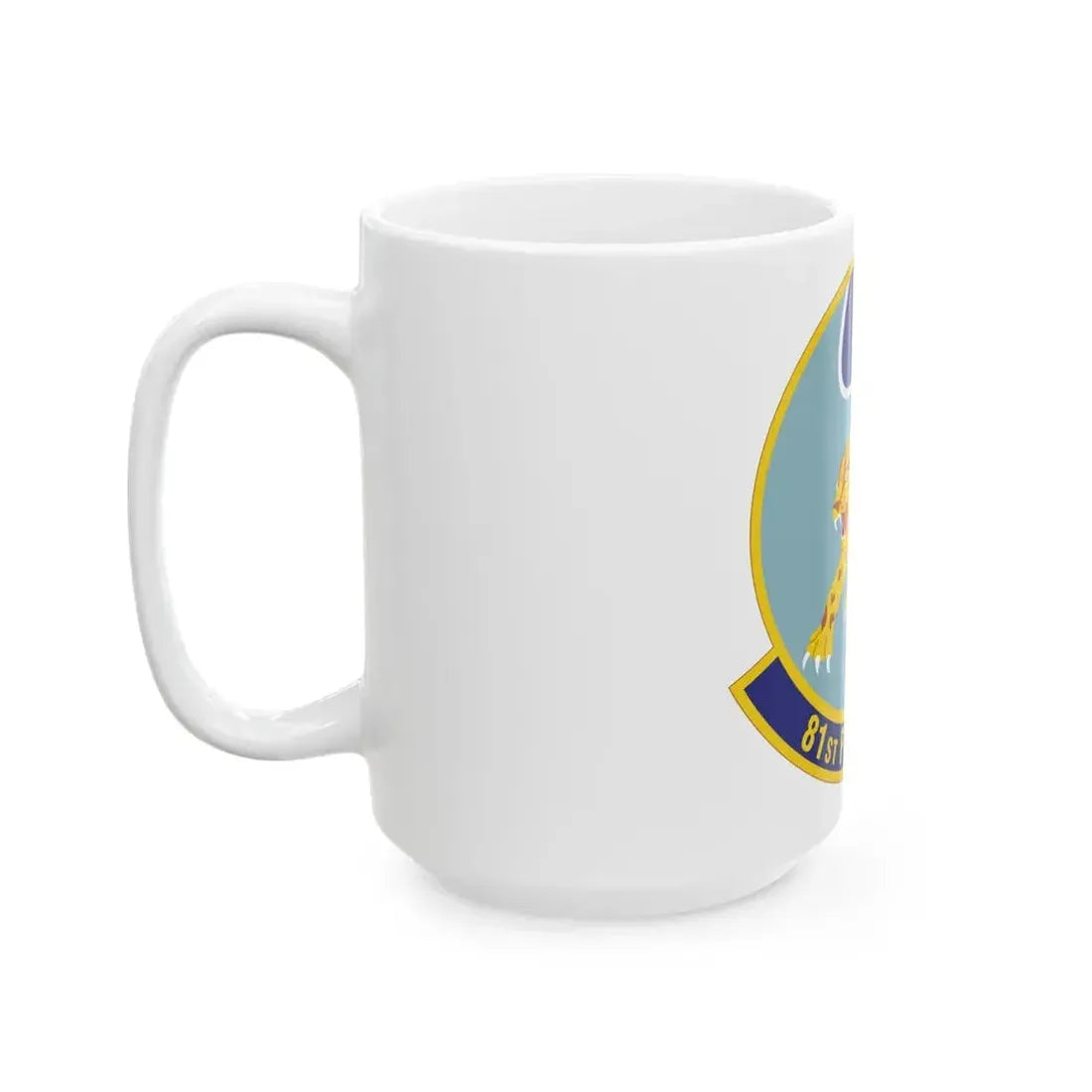 81st Fighter Squadron (U.S. Air Force) White Coffee Mug - Go Mug Yourself