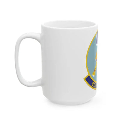 81st Fighter Squadron (U.S. Air Force) White Coffee Mug - Go Mug Yourself
