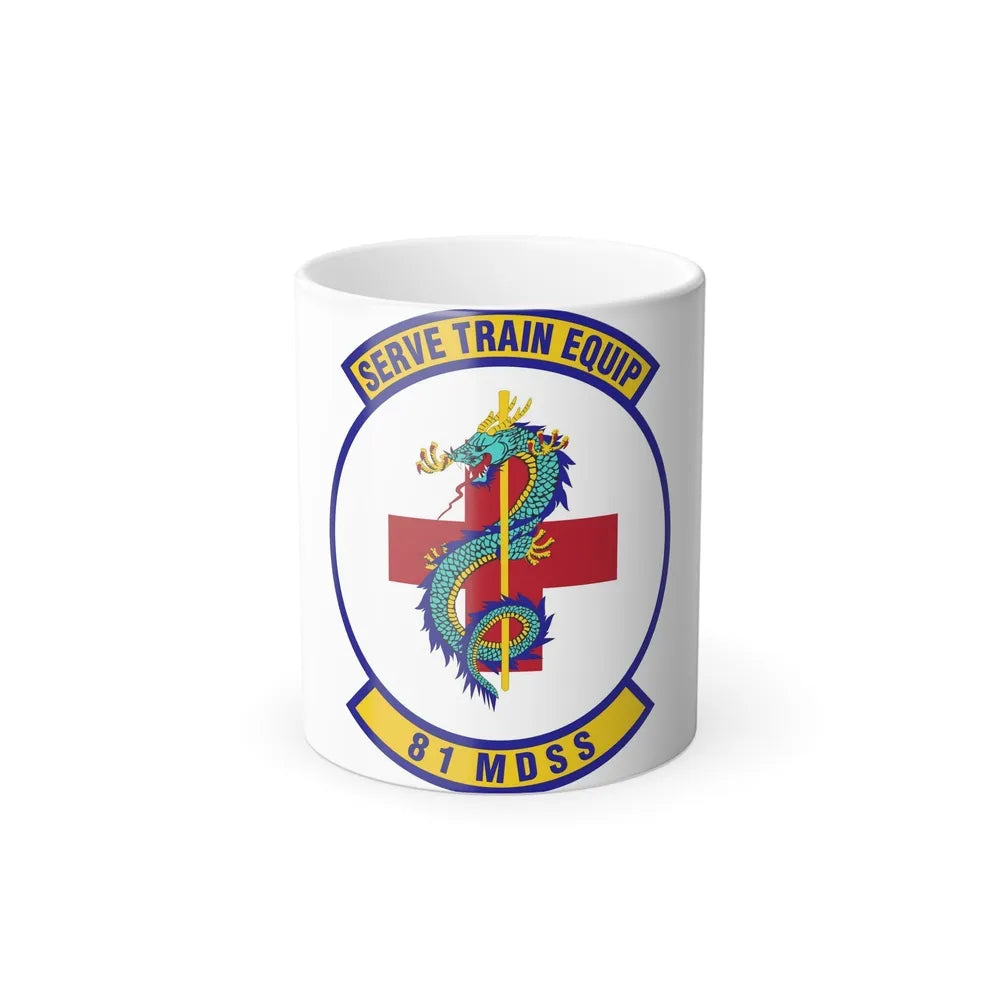 81st Medical Support Squadron (U.S. Air Force) Color Changing Mug-11oz-Go Mug Yourself