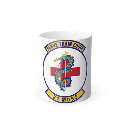 81st Medical Support Squadron (U.S. Air Force) Color Changing Mug-11oz-Go Mug Yourself