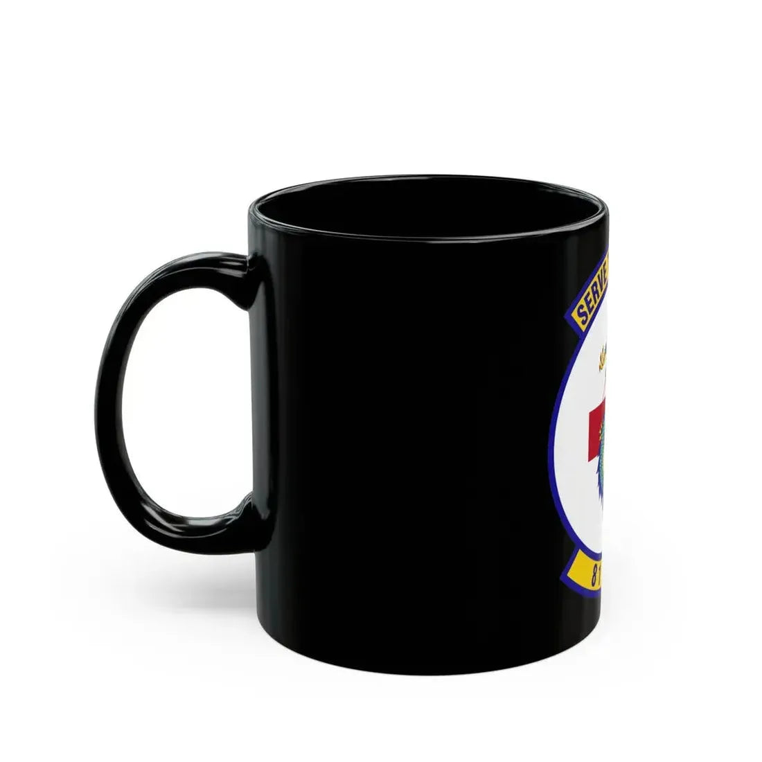 81st Medical Support Squadron (U.S. Air Force) Black Coffee Mug - Go Mug Yourself