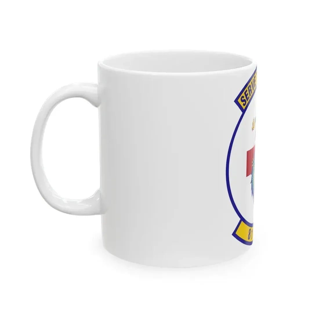 81st Medical Support Squadron (U.S. Air Force) White Coffee Mug - Go Mug Yourself