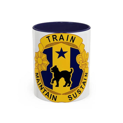 81st Regional Support Cmd DUI (U.S. Army) Accent Coffee Mug 11oz Navy - Go Mug Yourself