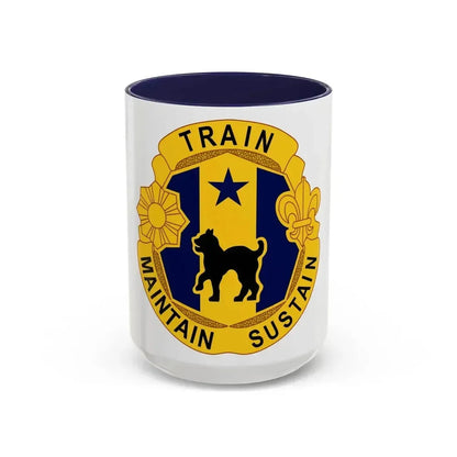 81st Regional Support Cmd DUI (U.S. Army) Accent Coffee Mug 15oz Navy - Go Mug Yourself