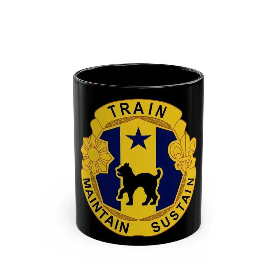81st Regional Support Cmd DUI (U.S. Army) Black Coffee Mug 11oz - Go Mug Yourself