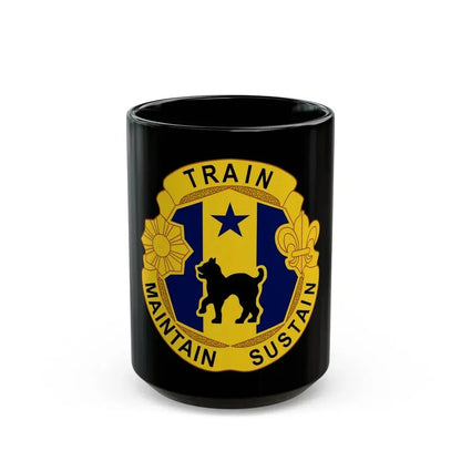 81st Regional Support Cmd DUI (U.S. Army) Black Coffee Mug 15oz - Go Mug Yourself