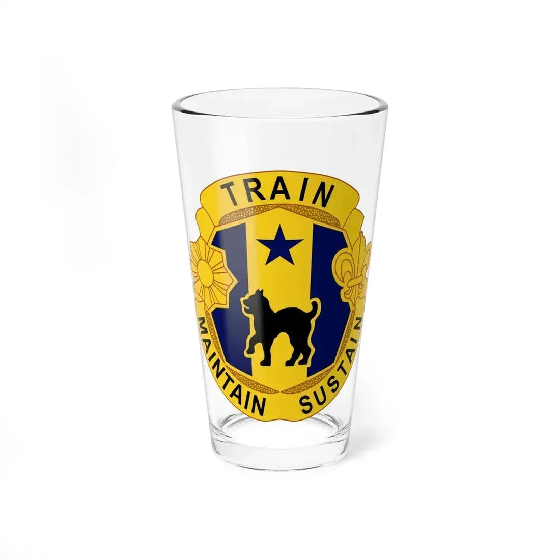 81st Regional Support Cmd DUI (U.S. Army) Pint Glass 16oz 16oz - Go Mug Yourself