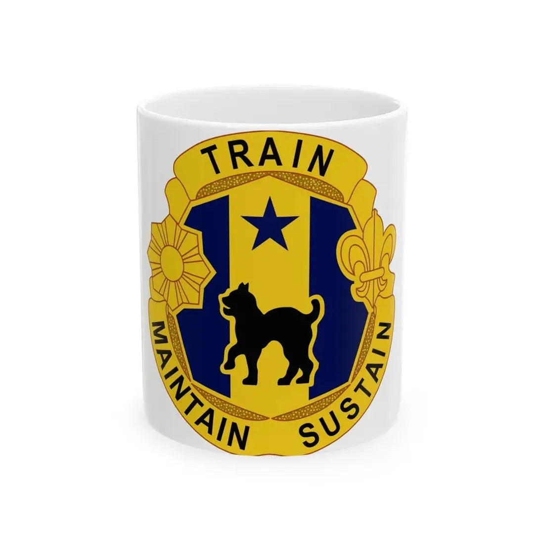 81st Regional Support Cmd DUI (U.S. Army) White Coffee Mug 11oz - Go Mug Yourself