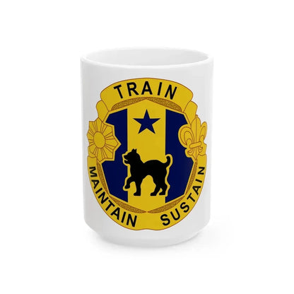 81st Regional Support Cmd DUI (U.S. Army) White Coffee Mug 15oz - Go Mug Yourself