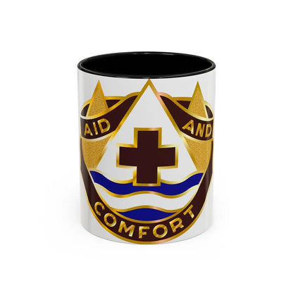 82 Field Hospital (U.S. Army) Accent Coffee Mug-11oz-Black-Go Mug Yourself