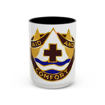 82 Field Hospital (U.S. Army) Accent Coffee Mug-15oz-Black-Go Mug Yourself